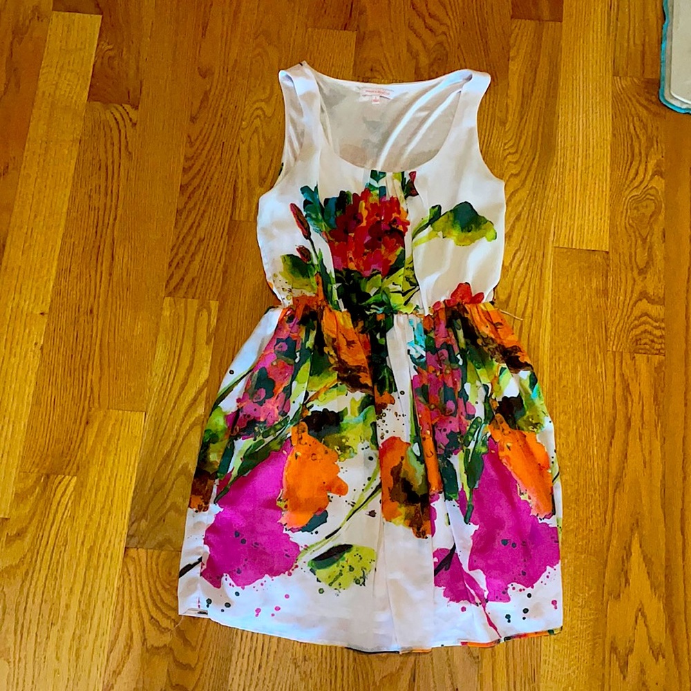 Mini dress with Floral Pattern